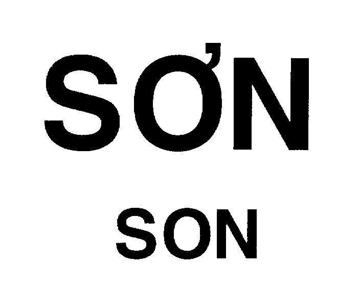 Mẫu nhãn hiệu SƠN SON