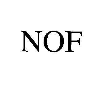 Mẫu nhãn hiệu NOF