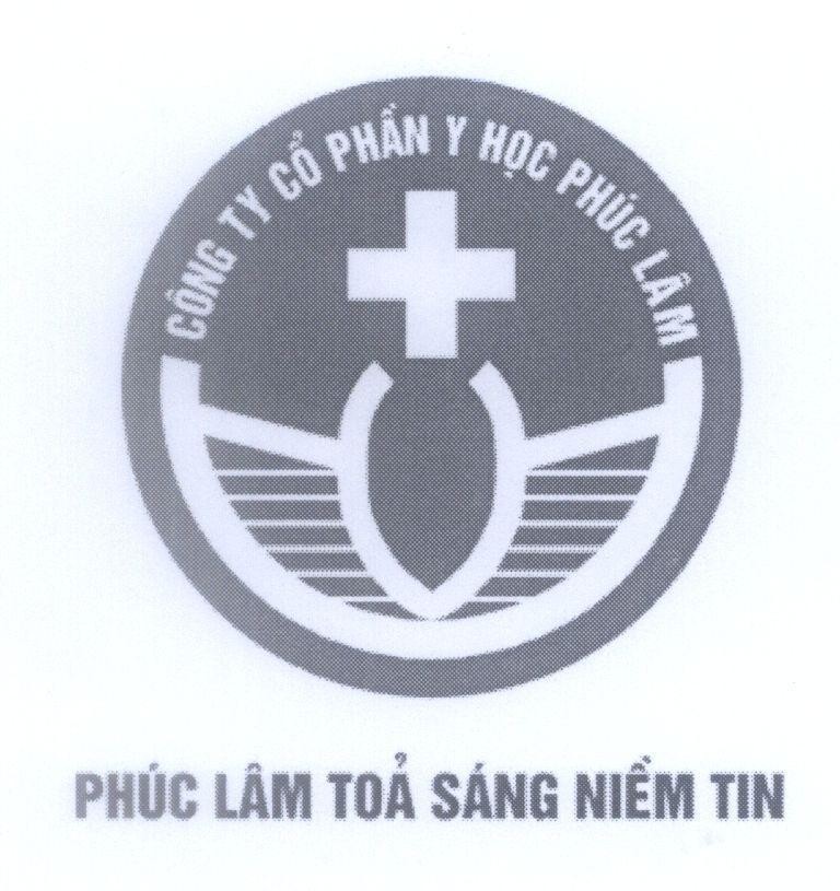 Mẫu nhãn hiệu Phúc Lâm toả sáng niềm tin Công ty cổ phần y học Phúc Lâm