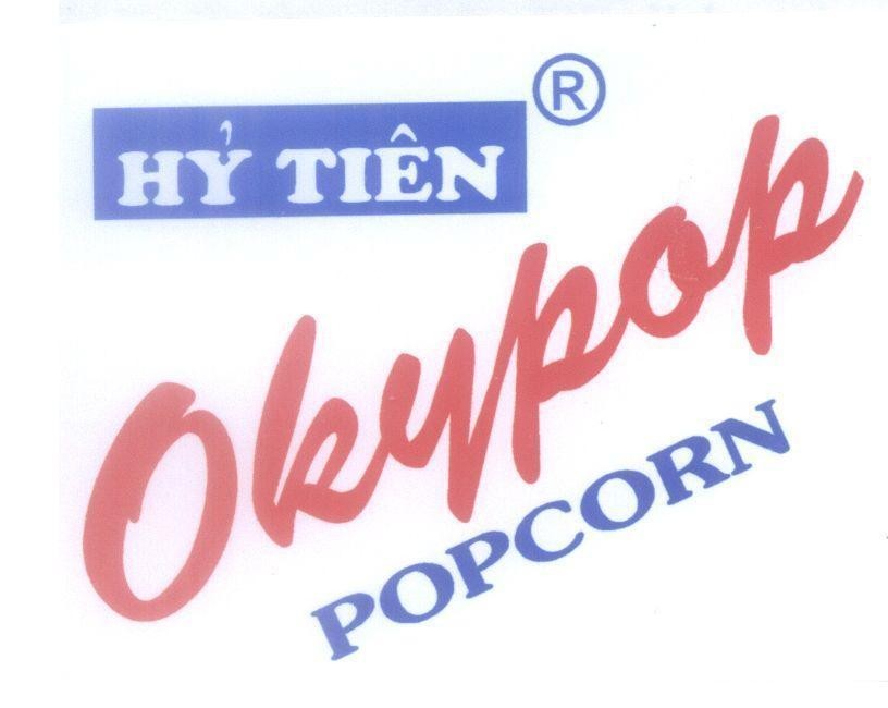 Mẫu nhãn hiệu Hỷ Tiên R Okypop POPCORN