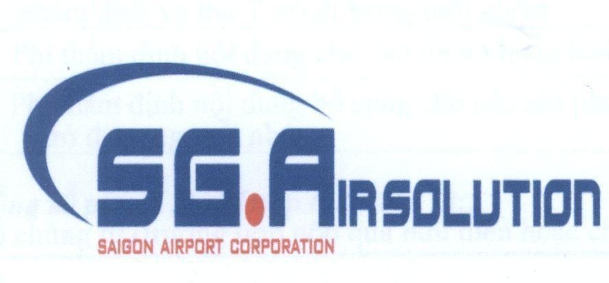 Mẫu nhãn hiệu SG.AIRSOLUTION SAIGON AIRPORT CORPORATION