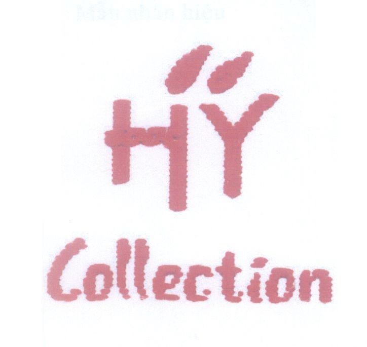 Mẫu nhãn hiệu HY Collection