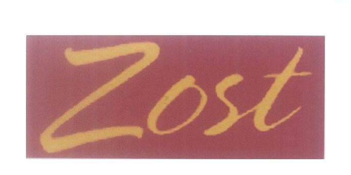 Mẫu nhãn hiệu Zost
