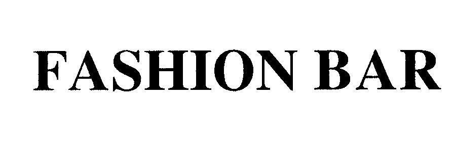 Mẫu nhãn hiệu FASHION BAR
