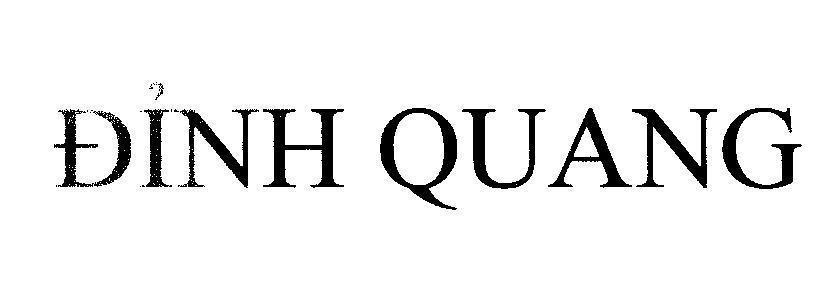 Mẫu nhãn hiệu Đỉnh Quang