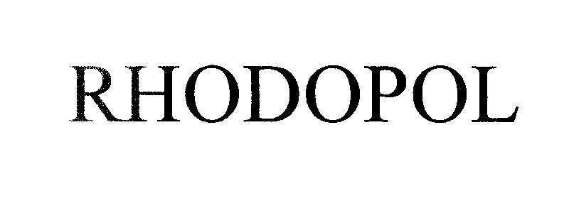 Mẫu nhãn hiệu RHODOPOL
