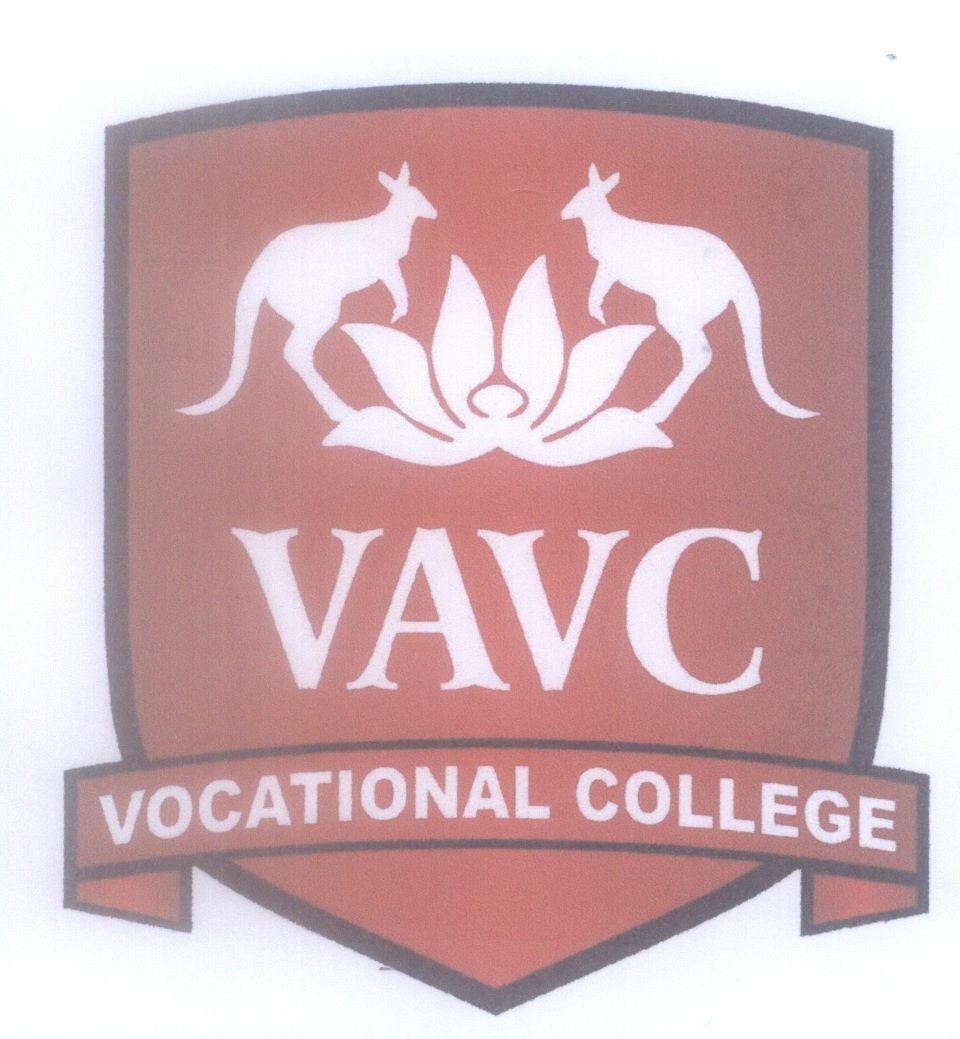 Mẫu nhãn hiệu VAVC VOCATIONAL COLLEGE