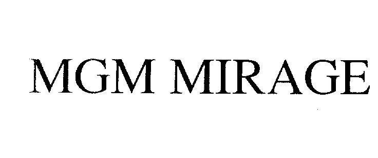 Mẫu nhãn hiệu MGM MIRAGE