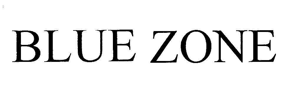 Mẫu nhãn hiệu BLUE ZONE