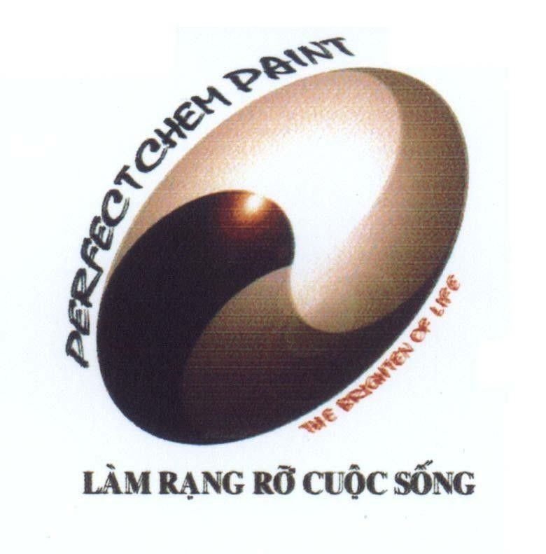 Mẫu nhãn hiệu DERFECTCHEM PAINT THE BRIGHTEN OF LIFE Làm Rạng Rỡ Cuộc Sống Công Ty TNHH Sản Xuất Sơn Mặt Trời