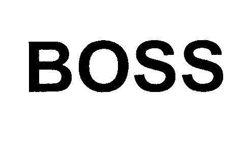 Mẫu nhãn hiệu BOSS