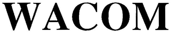Mẫu nhãn hiệu WACOM