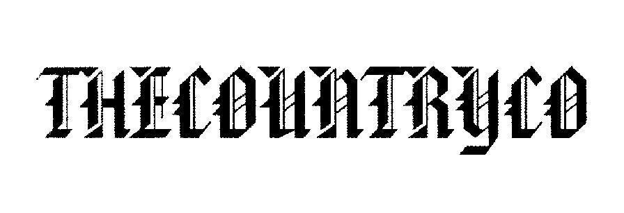 Mẫu nhãn hiệu THECOUNTRYCO