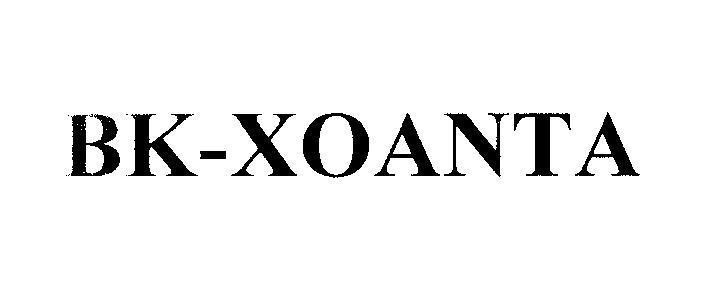 Mẫu nhãn hiệu BK-XOANTA