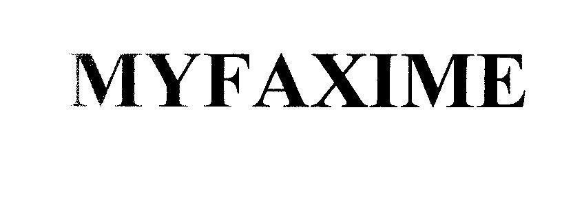 Mẫu nhãn hiệu MYFAXIME