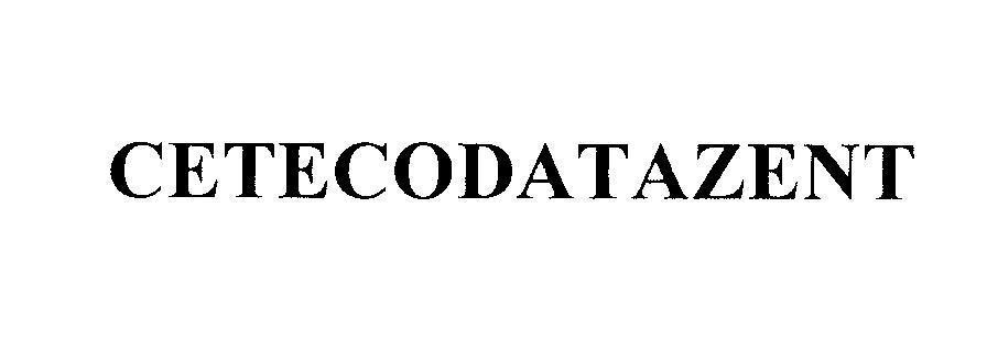 Mẫu nhãn hiệu CETECODATAZENT
