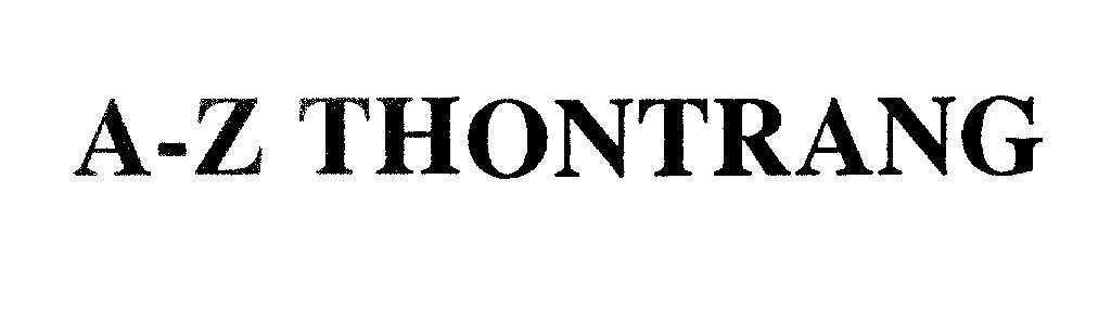 Mẫu nhãn hiệu A-Z THONTRANG