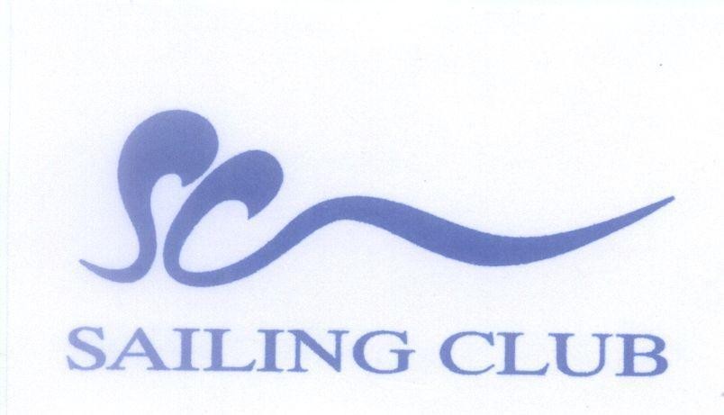 Mẫu nhãn hiệu SC SAILING CLUB