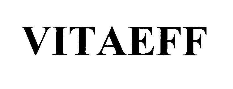 Mẫu nhãn hiệu VITAEFF
