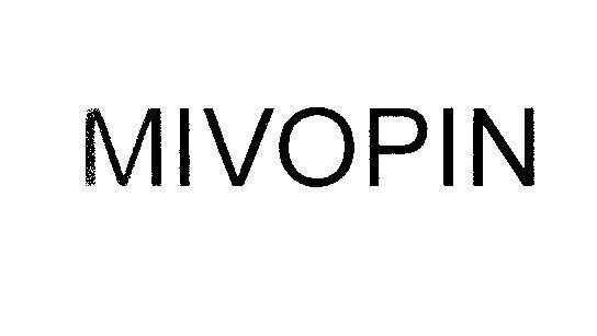 Mẫu nhãn hiệu MIVOPIN
