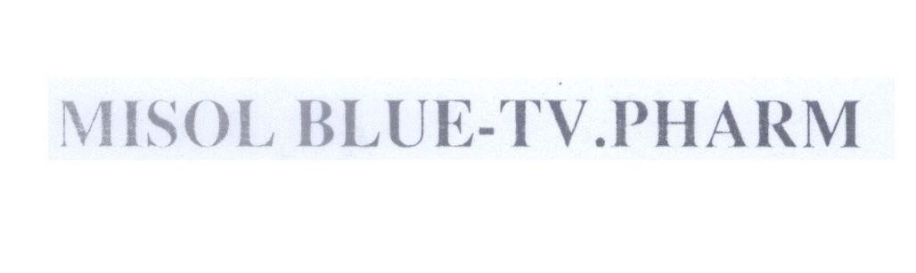 Mẫu nhãn hiệu MISOL BLUE-TV.PHARM
