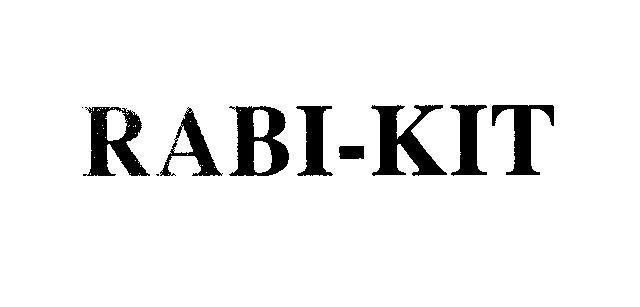 Mẫu nhãn hiệu RABI-KIT