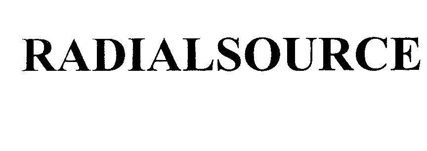 Mẫu nhãn hiệu RADIALSOURCE