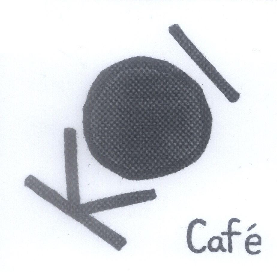 Mẫu nhãn hiệu KOI Café
