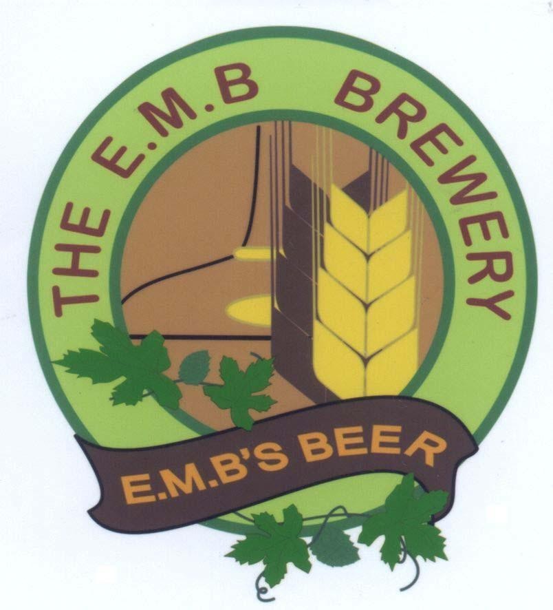 Mẫu nhãn hiệu THE E.M.B BREWERY E.M.B'S BEER
