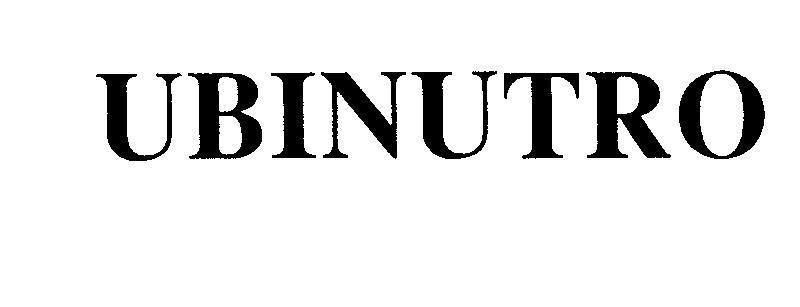 Mẫu nhãn hiệu UBINUTRO