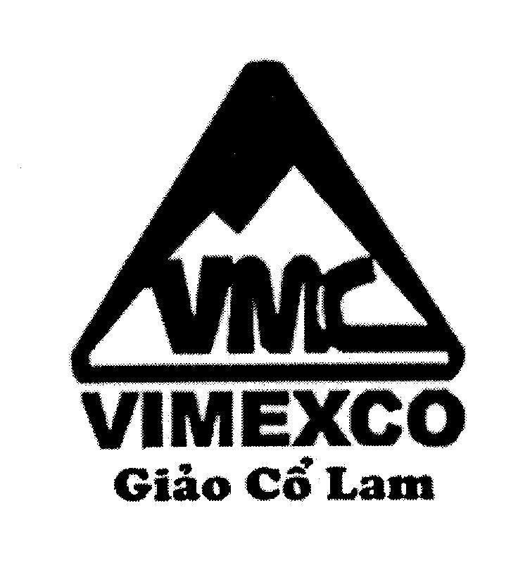 Mẫu nhãn hiệu VMC VIMEXCO Giảo Cổ Lam