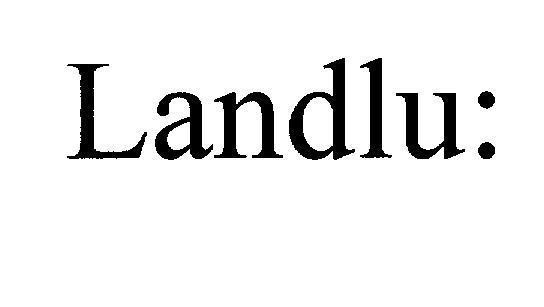 Mẫu nhãn hiệu Landlu: