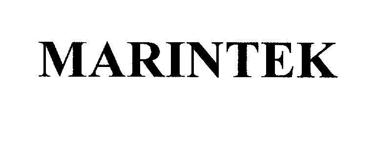 Mẫu nhãn hiệu MARINTEK