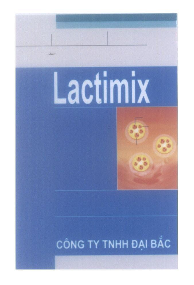 Mẫu nhãn hiệu Lactimix Công Ty TNHH Đại Bắc