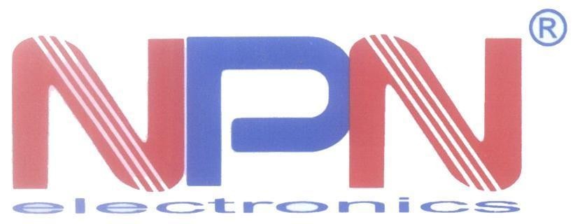 Mẫu nhãn hiệu NPN electronics