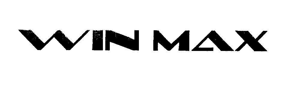 Mẫu nhãn hiệu WIN MAX