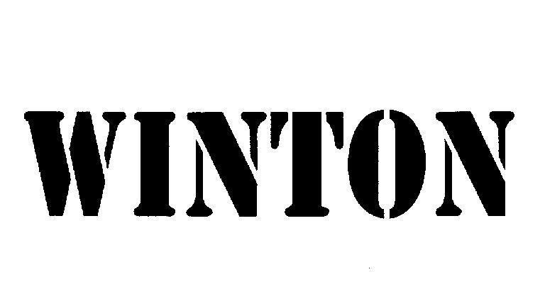 Mẫu nhãn hiệu WINTON