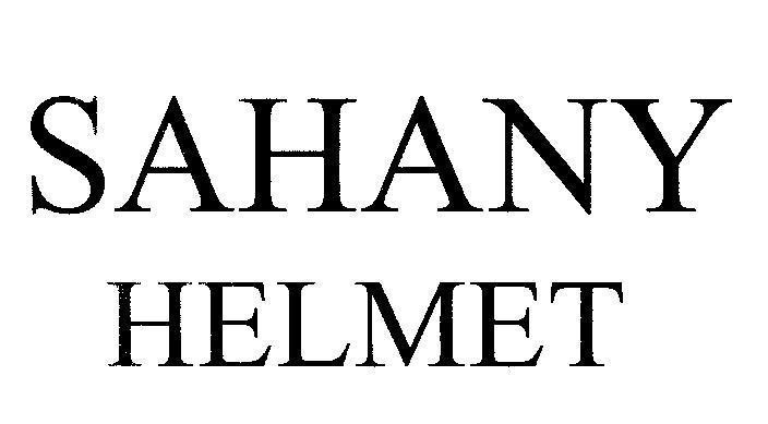 Mẫu nhãn hiệu SAHANY HELMET