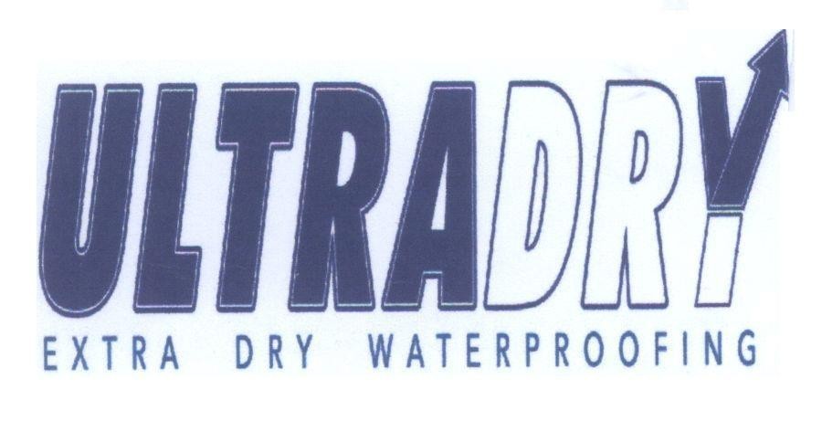 Mẫu nhãn hiệu ULTRADRY EXTRA DRY WATERPROOFING