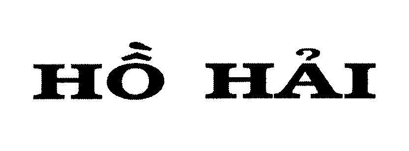 Mẫu nhãn hiệu Hồ Hải