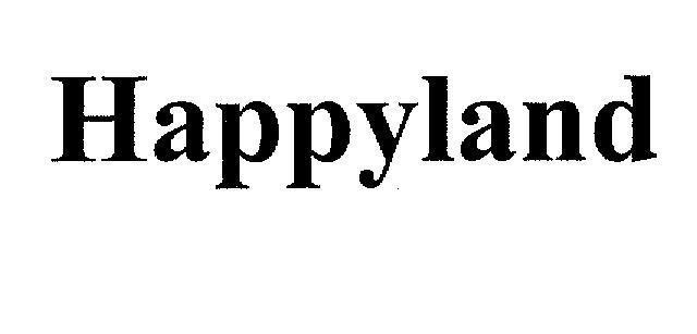 Mẫu nhãn hiệu Happyland
