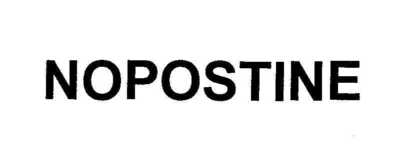 Mẫu nhãn hiệu NOPOSTINE