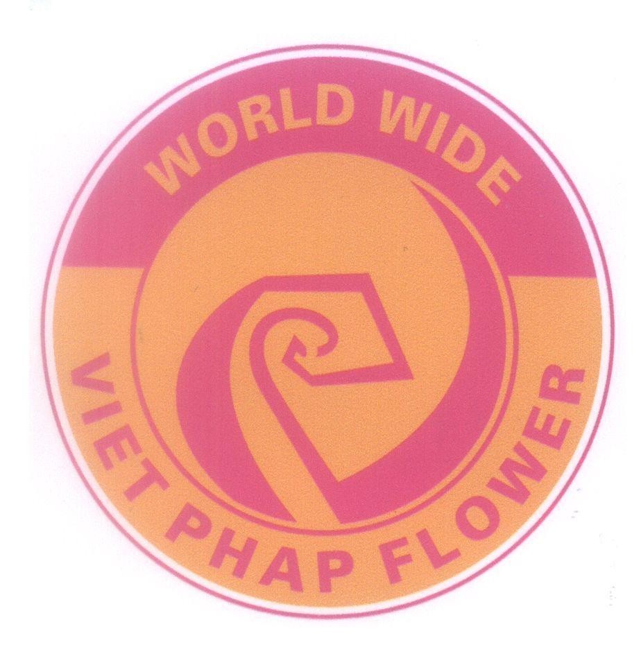 Mẫu nhãn hiệu A V WORLD WIDE VIET PHAP FLOWER