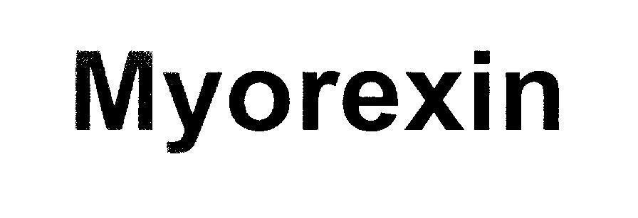 Mẫu nhãn hiệu Myorexin