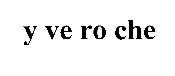 Mẫu nhãn hiệu y ve ro che