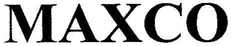 Mẫu nhãn hiệu MAXCO