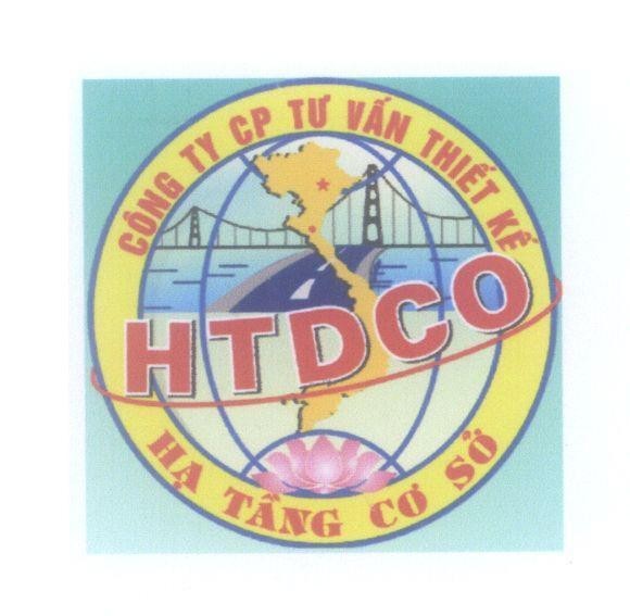 Mẫu nhãn hiệu HTDCO Công Ty CP Tư Vấn Thiết Kế Hạ Tầng Cơ Sở