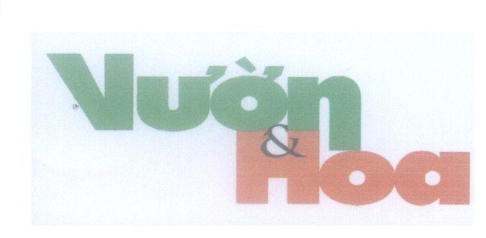 Mẫu nhãn hiệu Vườn & Hoa