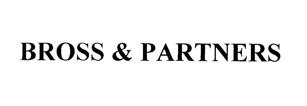 Mẫu nhãn hiệu BROSS & PARTNERS