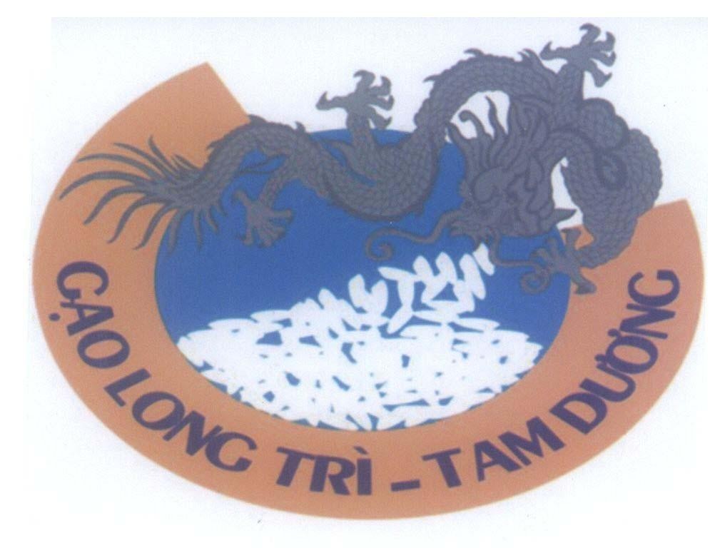 Mẫu nhãn hiệu Gạo Long Trì - Tam Dương